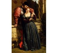 POSTERIIk Vintage Art Print Images Pictures Print The Betrothal Frederick Richard Pickersgill Modern Colour Posters for Office Home Decor 60x90cm