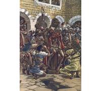 POSTERIIk Vintage Art Print Images Pictures Print the Crown of Thorns From the Life of Our Lord Jesus Christ by Jacques Modern Colour Posters for Office Home Decor 60x90cm