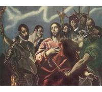 POSTERIIk Vintage Art Print Images Pictures Print The Disrobing of Christ El Greco Modern Colour Posters for Office Home Decor 60x90cm