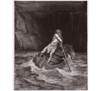 POSTERIIk Vintage Art Print Images Pictures Print the Divine Comedy by Gustave Dore Modern Colour Posters for Office Home Decor 60x90cm