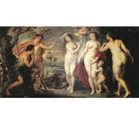 POSTERIIk Vintage Art Print Images Pictures Print the Judgment of Paris by Peter Paul Rubens Modern Colour Posters for Office Home Decor 60x90cm