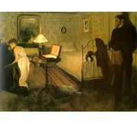 POSTERIIk Vintage Art Print Images Pictures Print the Rape by Edgar Degas Modern Colour Posters for Office Home Decor 60x90cm