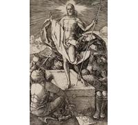 POSTERIIk Vintage Art Print Images Pictures Print the Resurrection From the Passion by Albrecht Dürer Modern Colour Posters for Office Home Decor 60x90cm