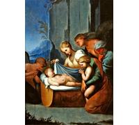POSTERIIk Vintage Art Print Images Pictures Print the Sleep of the Infant Jesus by Lubin Baugin Modern Colour Posters for Office Home Decor 60x90cm