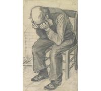 POSTERIIk Vintage Art Print Images Pictures Print Worn Out by Vincent Van Gogh Modern Colour Posters for Office Home Decor 60x90cm