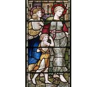 POSTERIIk Vintage Classic Picture Landscape Artwork Buckland St Mary Powell Sons Henry Holiday by Henry Holiday Portrait Canvas Painting for Office Home Decor 60x90cm