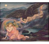 POSTERIIk Vintage Classic Picture Landscape Artwork Death of a Butterflies by Evelyn De mrgans Portrait Canvas Painting for Office Home Decor 60x90cm
