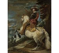 POSTERIIk Vintage Classic Picture Landscape Artwork Don Gaspar De Guzmánduke of Olivares by Diego Velázquez Portrait Canvas Painting for Office Home Decor 60x90cm