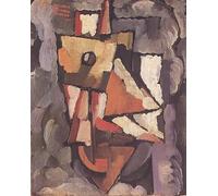 POSTERIIk Vintage Classic Picture Landscape Artwork Figure Painting by Amadeo De Souza Cardoso Portrait Canvas Painting for Office Home Decor 60x90cm