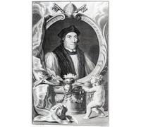 POSTERIIk Vintage Classic Picture Landscape Artwork John Fisher Bishop of Rochester by Hans Holbein Der Jüngere Portrait Canvas Painting for Office Home Decor 60x90cm