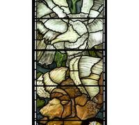 POSTERIIk Vintage Classic Picture Landscape Artwork Lion Detail Rivers of Paradise by Edward Burne Jones Portrait Canvas Painting for Office Home Decor 60x90cm