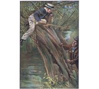 POSTERIIk Vintage Classic Picture Landscape Artwork Now You Come Down This Minute by Harold Copping Portrait Canvas Painting for Office Home Decor 60x90cm