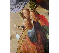 POSTERIIk Vintage Classic Picture Landscape Artwork Portinari Altarpiece Central by Van Der Goes Portrait Canvas Painting for Office Home Decor 60x90cm