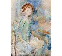 POSTERIIk Vintage Classic Picture Landscape Artwork Portrait of a Child by Ambrose Mcevoy Portrait Canvas Painting for Office Home Decor 60x90cm