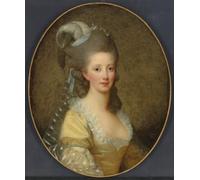 POSTERIIk Vintage Classic Picture Landscape Artwork Portrait of a Woman by Elisabeth Louise Vigee Lebrun Portrait Canvas Painting for Office Home Decor 60x90cm