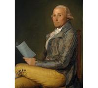 POSTERIIk Vintage Classic Picture Landscape Artwork Portrait ofMartínez by Francisco De Goya Portrait Canvas Painting for Office Home Decor 60x90cm