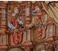 POSTERIIk Vintage Classic Picture Landscape Artwork Series the Honours Honour by Bernard Van Orley Portrait Canvas Painting for Office Home Decor 60x90cm