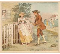 POSTERIIk Vintage Classic Picture Landscape Artwork Some Loitered on the Way by Famous Artist Portrait Canvas Painting for Office Home Decor 60x90cm