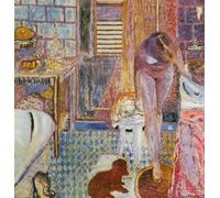 POSTERIIk Vintage Classic Picture Landscape Artwork the Bathroom by Pierre Bonnard Portrait Canvas Painting for Office Home Decor 60x90cm