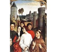 POSTERIIk Vintage Classic Picture Landscape Artwork The Execution of the Innocent Dirck Bouts Portrait Canvas Painting for Office Home Decor 60x90cm