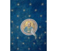 POSTERIIk Vintage Classic Picture Landscape Artwork the Prophet Malachi From the Ceiling Vault by Giotto Di Bondone Portrait Canvas Painting for Office Home Decor 60x90cm