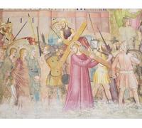 POSTERIIk Vintage Classic Picture Landscape Artwork the Road to Calvary Capellone Degli Spagnoli by Andrea Di Bonaiuto Portrait Canvas Painting for Office Home Decor 60x90cm