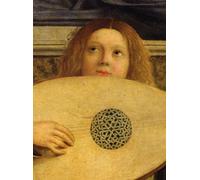 POSTERIIk Vintage Classic Picture Landscape Artwork the San Giobbe Altarpiece Detail of Angel Playing Music by famous artist Portrait Canvas Painting for Office Home Decor 60x90cm