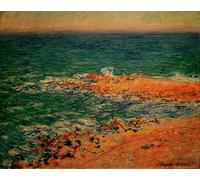 POSTERIIk Vintage Classic Picture Landscape Artwork Vue De by Claude Monet Portrait Canvas Painting for Office Home Decor 60x90cm