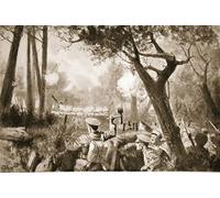 POSTERIIk Vintage Print Pop Art Landscape Artwork Acting Lance Corporal Barker Assisting a Party Collected by John Harris Valda Art Prints for Office Home Decor 60x90cm