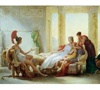 POSTERIIk Vintage Print Pop Art Landscape Artwork Aeneas Telling Dido of the Disaster At Troy by Baron Pierre Narcisse Guerin Art Prints for Office Home Decor 60x90cm