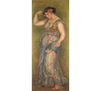 POSTERIIk Vintage Print Pop Art Landscape Artwork Dancing Girl with Castanets by Pierre Auguste Renoir Art Prints for Office Home Decor 60x90cm