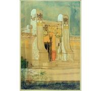 POSTERIIk Vintage Print Pop Art Landscape Artwork Design for the Exhibition Building of the Vienna Secession by Maria Olbrich Art Prints for Office Home Decor 60x90cm