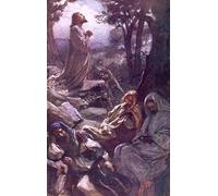 POSTERIIk Vintage Print Pop Art Landscape Artwork Gethsemane by Harold Copping Art Prints for Office Home Decor 60x90cm