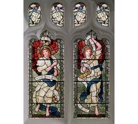 POSTERIIk Vintage Print Pop Art Landscape Artwork Grasmere St Oswald Powell Sons Henry Holiday Ministering Angels by Henry Holiday Art Prints for Office Home Decor 60x90cm