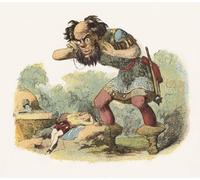 POSTERIIk Vintage Print Pop Art Landscape Artwork Illustration forthe Killer by Richard Doyle Art Prints for Office Home Decor 60x90cm