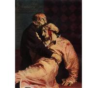 POSTERIIk Vintage Print Pop Art Landscape Artwork Ivan the Terrible and His Son Ivan on November by Ilya Efimovich Repin Art Prints for Office Home Decor 60x90cm