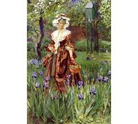 POSTERIIk Vintage Print Pop Art Landscape Artwork Madame Placid by Eleanor Fortescue-brickdale Art Prints for Office Home Decor 60x90cm