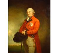 POSTERIIk Vintage Print Pop Art Landscape Artwork Major general Sir Archibald Campby George Romney Art Prints for Office Home Decor 60x90cm