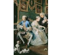 POSTERIIk Vintage Print Pop Art Landscape Artwork Marriage a La Mode I by William Hogarth Art Prints for Office Home Decor 60x90cm