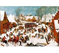POSTERIIk Vintage Print Pop Art Landscape Artwork Massacre of the Innocents by Pieter Bruegel the Elder Art Prints for Office Home Decor 60x90cm