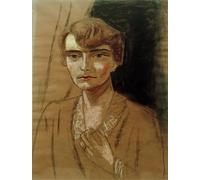 POSTERIIk Vintage Print Pop Art Landscape Artwork Porträt Naïla by Max Beckmann Art Prints for Office Home Decor 60x90cm