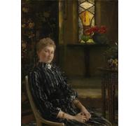 POSTERIIk Vintage Print Pop Art Landscape Artwork Portrait of Mrs Ralph Sneyd by Lawrence Alma Tadema Art Prints for Office Home Decor 60x90cm