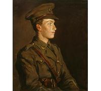 POSTERIIk Vintage Print Pop Art Landscape Artwork Second Lie ant Alec Forbes Duke of Cornwall S Light Infantry by Stanhope Alexander Forbes Art Prints for Office Home Decor 60x90cm
