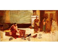 POSTERIIk Vintage Print Pop Art Landscape Artwork Study for the Circle by John William Waterhouse Art Prints for Office Home Decor 60x90cm