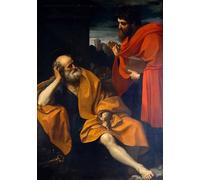 POSTERIIk Vintage Print Pop Art Landscape Artwork the Apostles Saint Peter and Saint Paul by Vintage Painting Art Prints for Office Home Decor 60x90cm