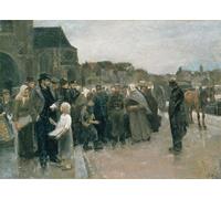 POSTERIIk Vintage Print Pop Art Landscape Artwork the Arrest by Jan Theodore Toorop Art Prints for Office Home Decor 60x90cm