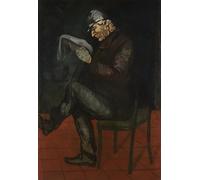 POSTERIIk Vintage Print Pop Art Landscape Artwork the Painters Father Louis-auguste Cézanne by Paul Cézanne Art Prints for Office Home Decor 60x90cm