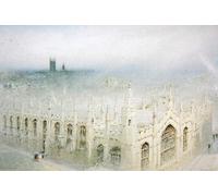 POSTERIIk Vintage Print Pop Art Landscape Artwork the Rain From Heaven All Souls by Albert Goodwin Art Prints for Office Home Decor 60x90cm