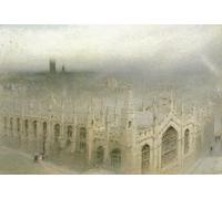 POSTERIIk Vintage Print Pop Art Landscape Artwork the Rain From Heaven All Souls by Albert Goodwin Art Prints for Office Home Decor 60x90cm