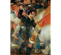POSTERIIk Vintage Print Pop Art Landscape Artwork the Second of May the Riot Against the Mameluke Mercenaries a Man with a Dagger by Francisco De Goya Art Prints for Office Home Decor 60x90cm